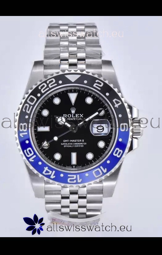 Rolex GMT Masters II 126710BLNR Batman Cal.3285 Movement Swiss Replica - Ultimate 904L Steel Watch