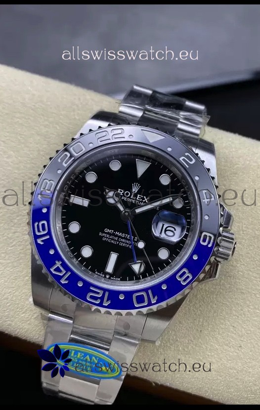 Rolex GMT Masters II 126710BLNR Batman Cal.3285 Movement Swiss Replica - Ultimate 904L Steel Watch