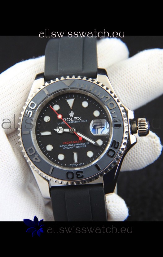Rolex Yachtmaster Stainless Steel Japanese Replica Watch - 40MM