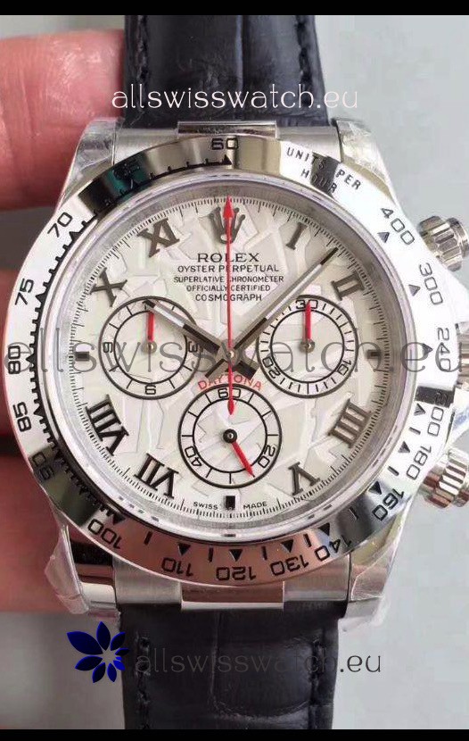 Rolex Cosmograph Daytona 116508 Yellow Gold Original Cal.4130 Movement - Improved Ultimate 904L Steel Watch