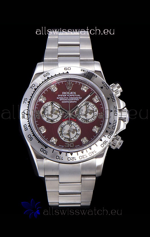 Rolex Daytona Stainless Steel Watch with Original Cal.4130 Movement - 1:1 Mirror 904L Steel Watch