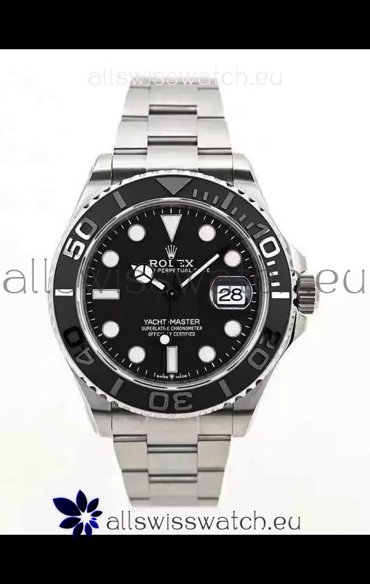 Rolex Yacht-Master 42 Lightweight-Titanium (100 Grams) Casing Watch in 1:1 Mirror Replica