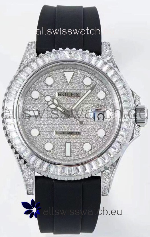 Rolex Yachtmaster 226679TBR White Gold 42MM Cal.3135 Swiss 1:1 Ultimate 904L Steel Watch