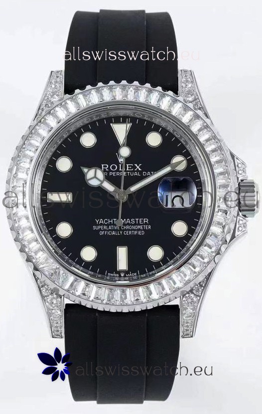 Rolex Yachtmaster 226679TBR White Gold 42MM Cal.3135 Swiss 1:1 Ultimate 904L Steel Watch