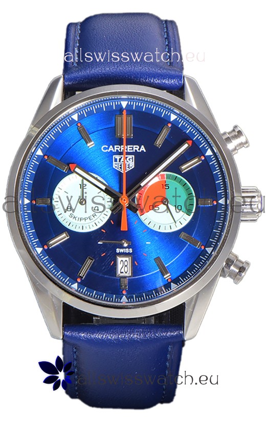 Tag Heuer Carrera Carrera Skipper 39 Chronograph Swiss Quartz Replica Watch 