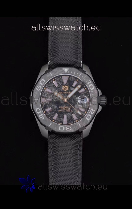 Tag Heuer Aquaracer Calibre 5 Titanium Carbon 41MM 1:1 Mirror Replica Watch 