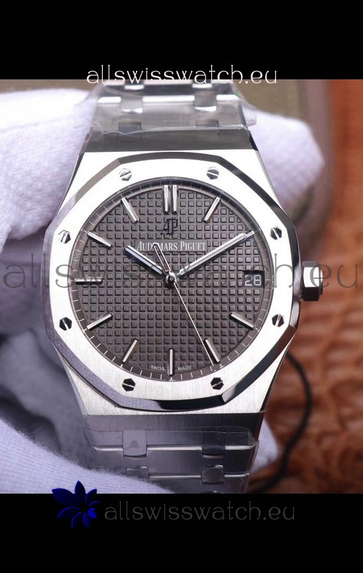 Audemars Piguet Royal Oak 41MM Grey Dial 904L Steel Grey Dial - 1:1 Mirror Replica
