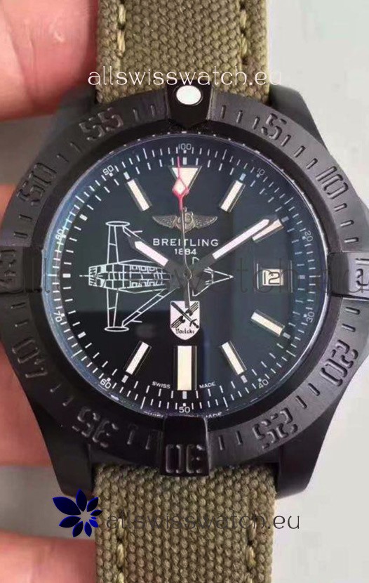 Breitling Avenger II Limited Edition Swiss Replica Watch in PVD Casing 