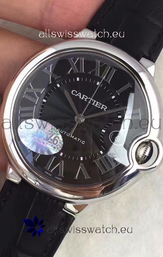 Ballon De Cartier Automatic 1:1 Mirror Swiss Replica Watch in 904L Steel Casing - 42MM