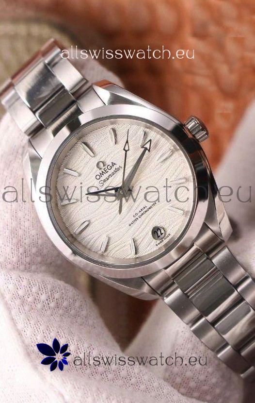 Omega Seamaster Aquaterra 150M 34MM Swiss Replica Watch in White Dial