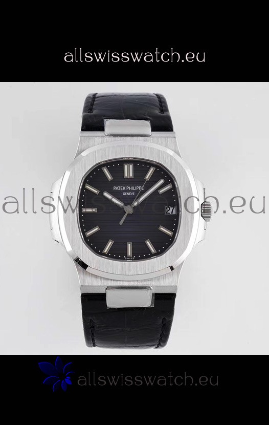 Patek Philippe Nautilus 5711/1A-011 1:1 Mirror Swiss Replica Watch in Blue Dial 904L Steel 