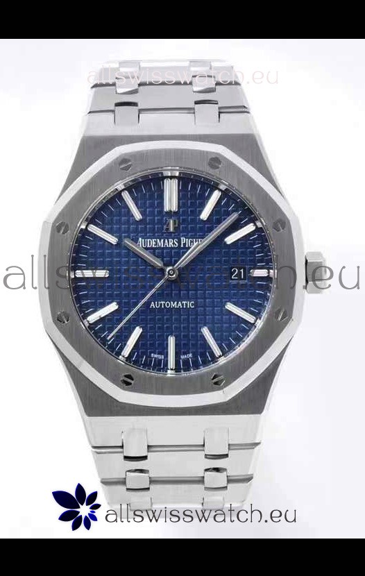Audemars Piguet Royal Oak 41MM Blue Dial 904L Steel CALIBRE 4302 Movement 1:1 Mirror Replica