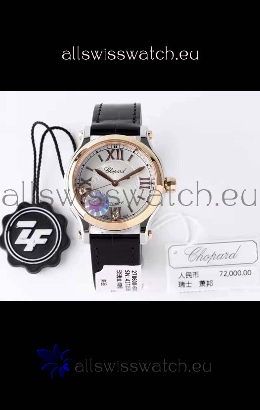 Chopard Happy Sport 1:1 Mirror Automatic Swiss Replica Watch - 30mm Wide