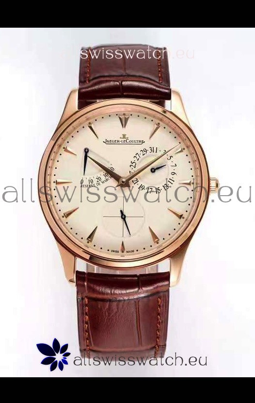 Jaeger-LeCoultre Master Ultra Thin Réserve De Marche 1:1 Mirror Replica Watch