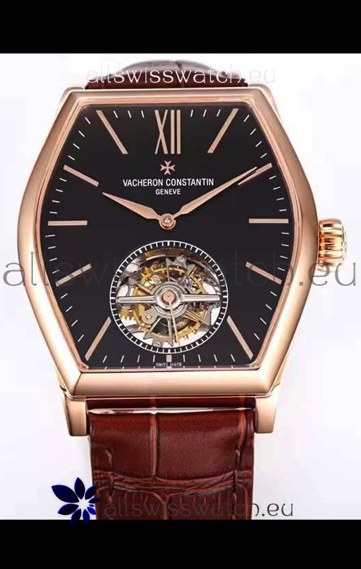Vacheron Constantin Malte Tourbillon 1:1 Mirror Quality Rose Gold Swiss Replica Watch 