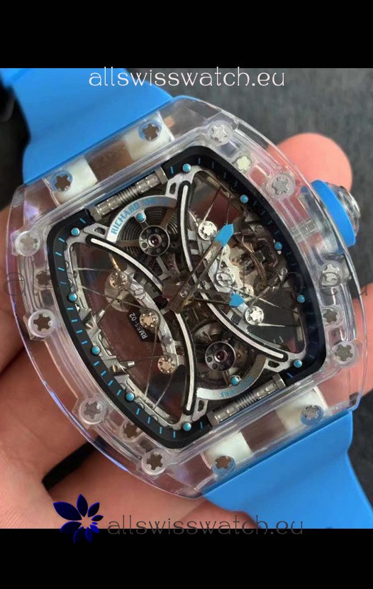 Richard Mille RM53-01 Pablo Mac Donough Sapphire Casing with Original Tourbillon Movement