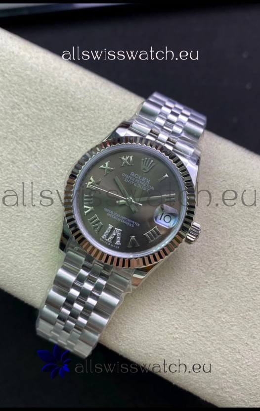 Rolex Datejust 278274 31MM Swiss Replica in 904L Steel in Grey Dial - 1:1 Mirror Replica