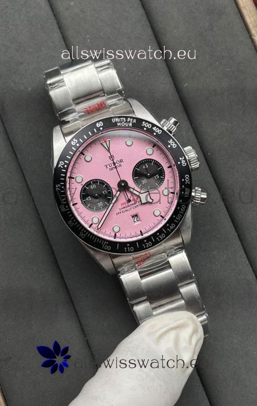 Tudor Super Clone Black Bay REF.79360N Chronograph Watch in Pink Dial 