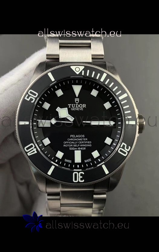 Tudor Pelagos Titanium Swiss Replica Watch - Right Hand Edition 1:1 Mirror Replica