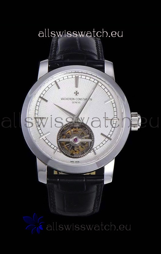 Vacheron Constantin Minute Repeater Tourbillon Swiss Replica Watch in Steel Casing 44MM Steel Casing