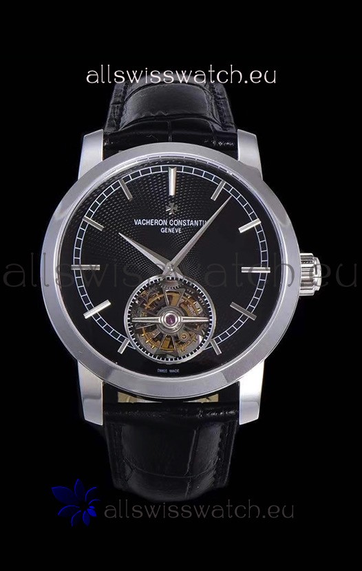 Vacheron Constantin Minute Repeater Tourbillon Swiss Replica Watch in Steel Casing 44MM Steel Casing