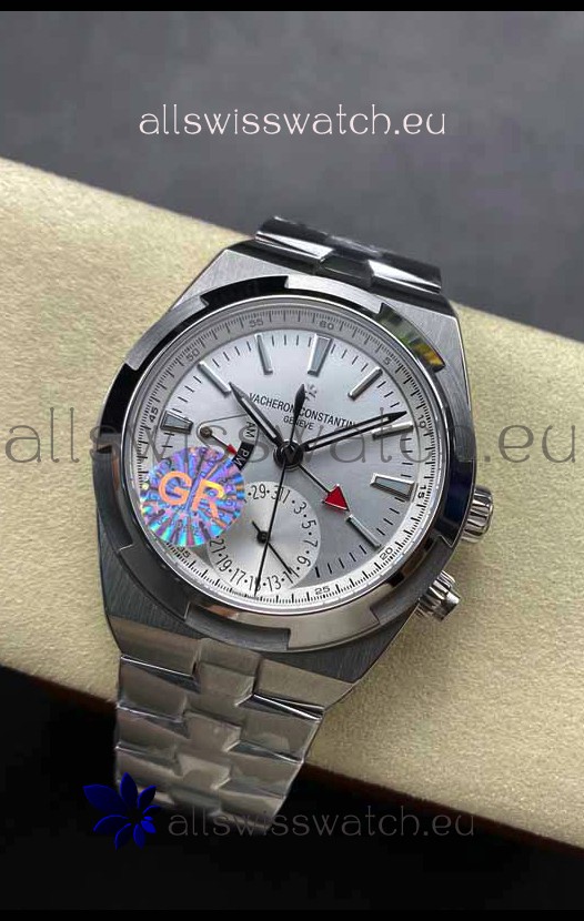 Vacheron Constantin Overseas Dual Time Stainless Steel 1:1 Mirror Swiss Replica Steel Dial