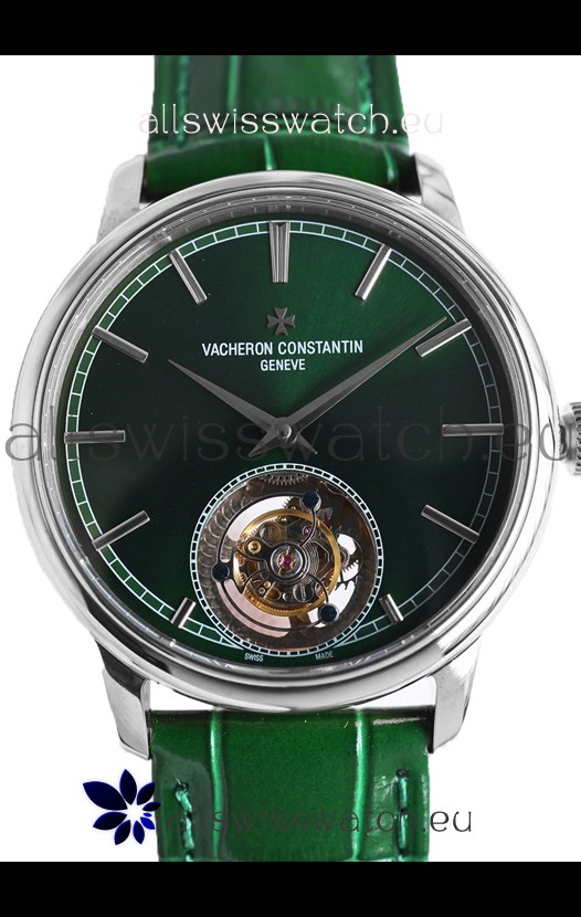 Vacheron Constantin Traditionelle Swiss Tourbillon Steel Casing 1:1 Mirror Replica Watch 