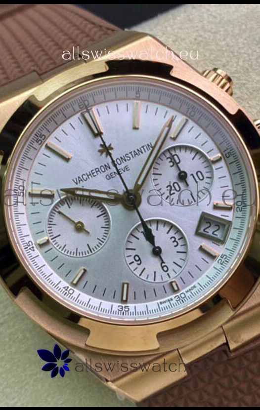 Vacheron Constantin Overseas Chronograph Yellow Gold in Steel Dial 1:1 Mirror Replica