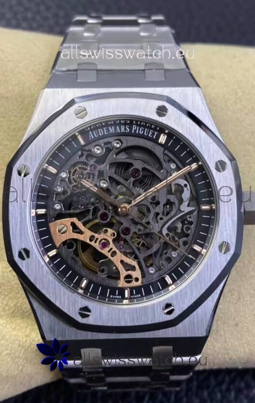Audemars Piguet Royal Oak Double Balance Wheel Openworked Edition 1:1 Mirror Swiss Replica Watch 