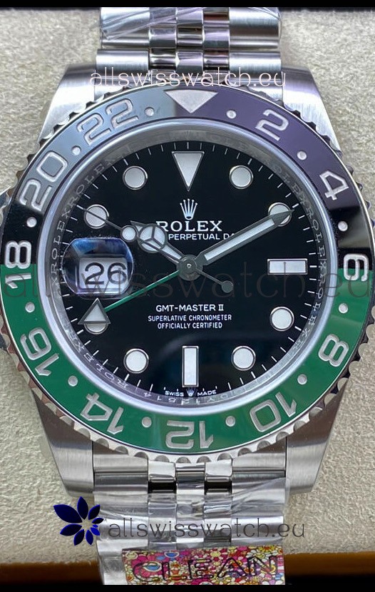 Rolex GMT Masters II 126720VTNR SPRITE Cal.3285 Movement Swiss Replica - Ultimate 904L Steel Watch