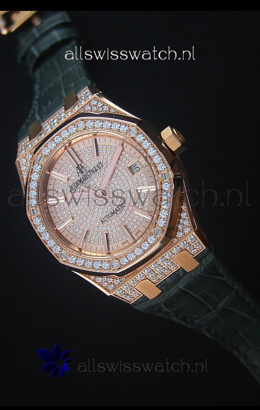 Audemars Piguet Royal Oak 15402OR.ZZ.D003CR.01 37MM 1:1 Mirror Replica Swiss Watch 