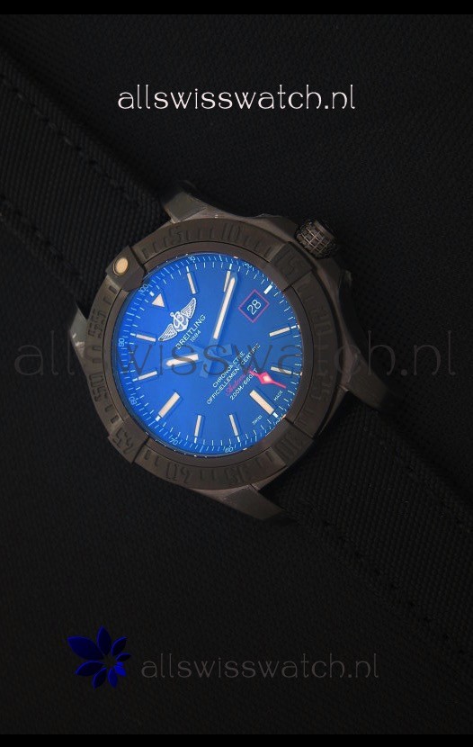 Breitling Avenger Blackbird 44MM Titanium Case Swiss Replica Watch