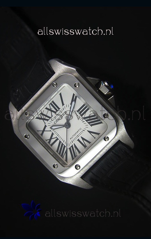 Cartier Santos 100 42MM Swiss Casing Watch with Japanese Movement 