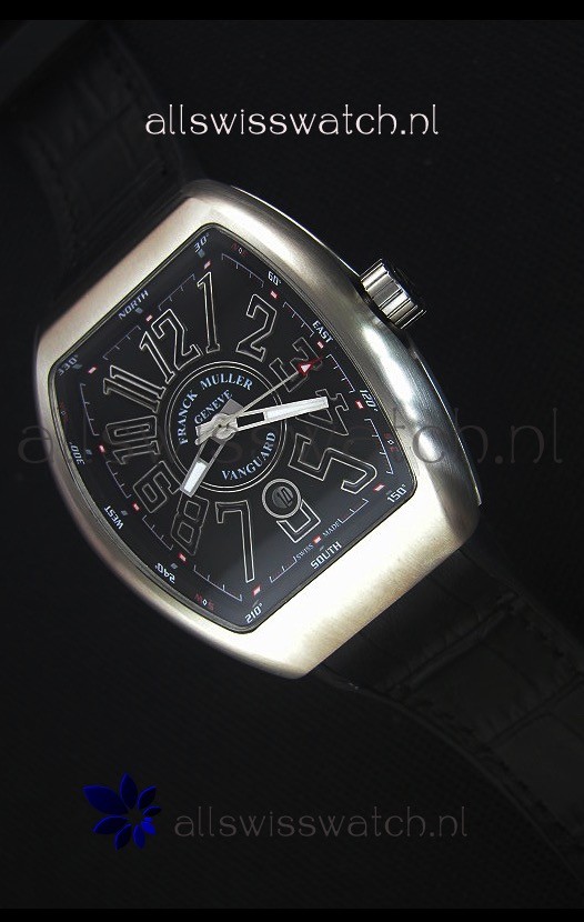 Franck Muller Vanguard Swiss Replica Watch in Stainless Steel Case