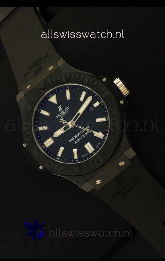 Hublot Big Bang Kind Full Ceramic Carbon Dial 1:1 Mirror Edition Swiss Replica Watch 