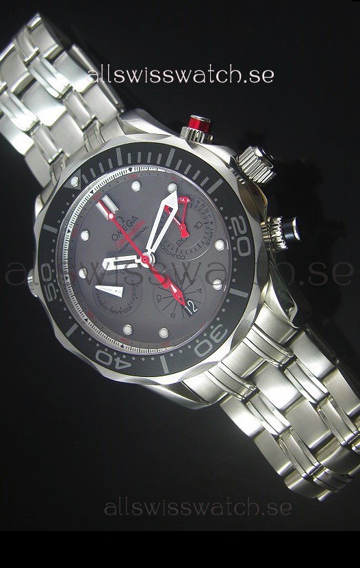 Omega Seamaster Professional Regatta Swiss Replica Watch Steel Strap
