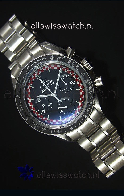 Omega Speedmaster Tintin Moon Swiss Replica Watch with Steel Strap