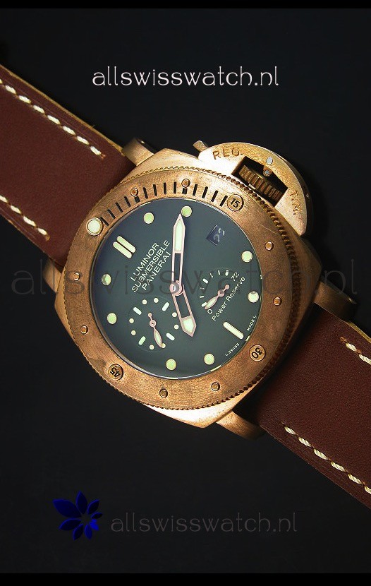 Panerai Luminor Submersible PAM00507 Bronzo Power Reserve Watch