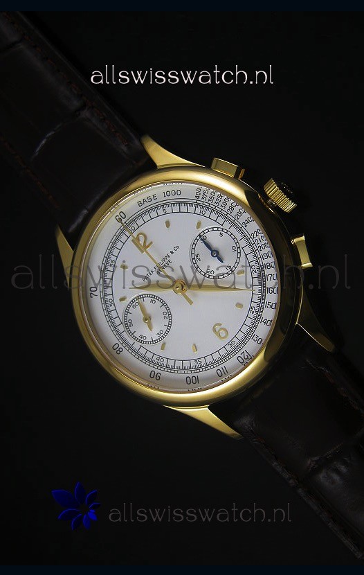 Patek Philippe Complications 5170G Swiss Replica Watch in Yellow Gold