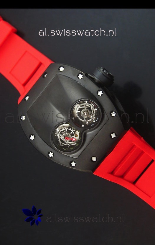 Richard Mille RM053 Tourbillon Pablo Mac Donough Swiss Replica Watch in PVD Case