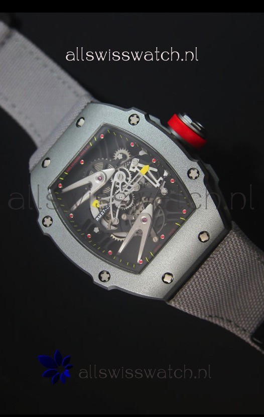 Richard Mille RM027 Tourbillon Rafael Nadal Edition Swiss Watch in Titanium Case