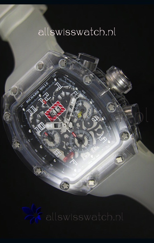 Richard Mille RM056-1 Tourbillon Felipe Massa Chronograh Black Bezel Watch