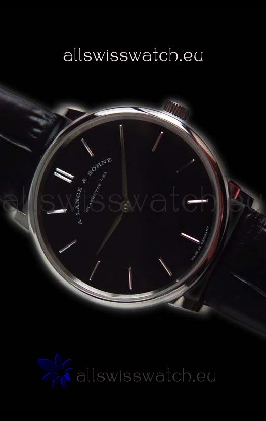 A.Lange Sohne Saxonia Thin Steel Case Replica Watch