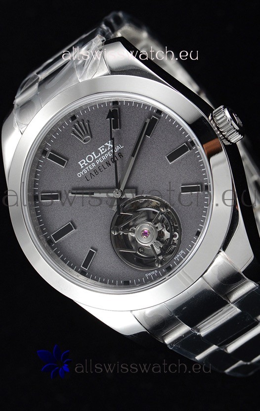 Rolex Milgauss LABELNOIR Tourbillon Swiss Replica Watch Steel Case