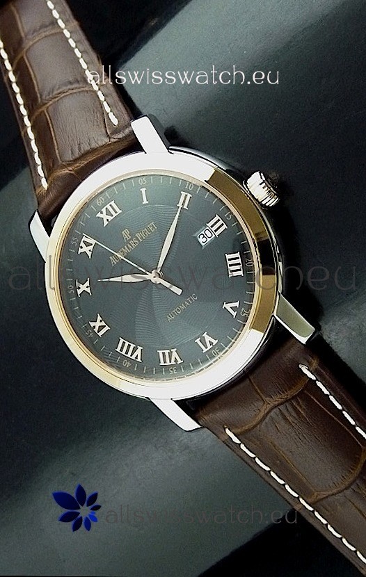 Audemars Piguet Jules Audemars Swiss Watch in Black Dial