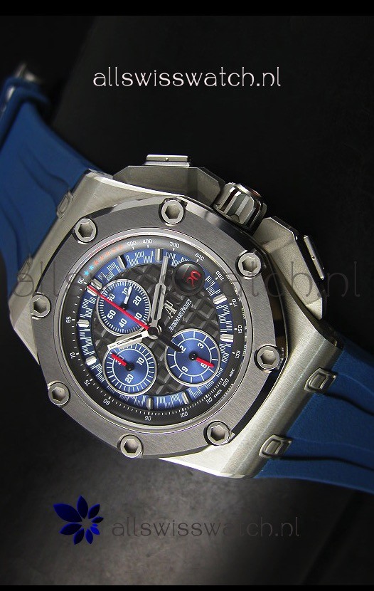 Audemars Piguet Royal Oak Offshore Michael Schumacher Titanium in Blue - Ultimate 1:1 3126 Movement