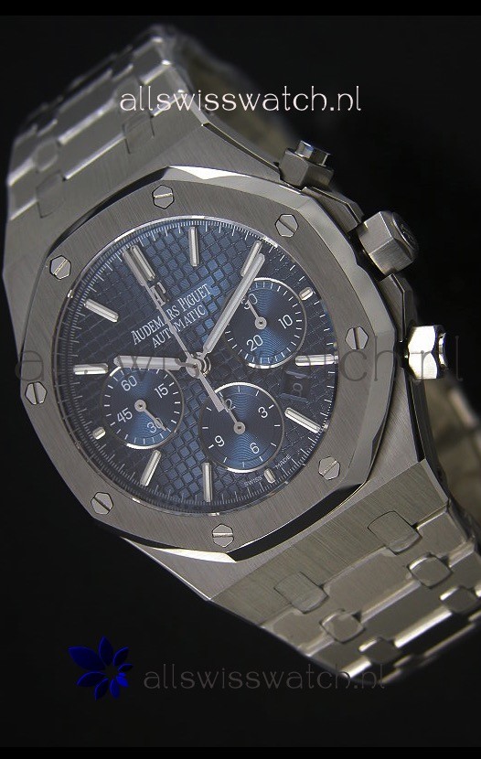Audemars Piguet Roal Oak in Blue Dial 1:1 Mirror Replica