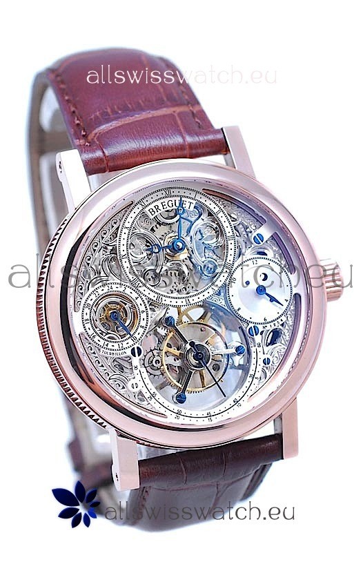Breguet Classique 3755 Skeleton Tourbillon Swiss Replica Watch