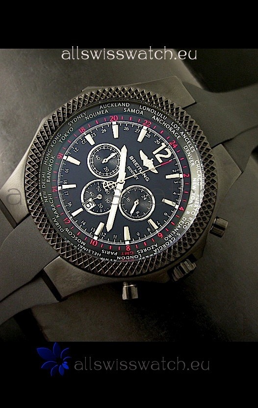 Breitling Bentley Japanese Replica Watch in Grey Dial