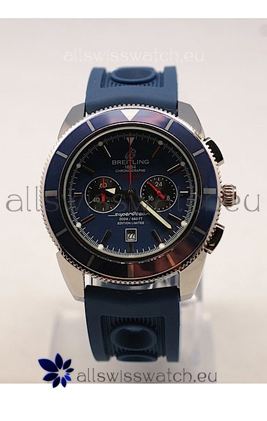 Breitling SuperOcean Heritage Swiss Replica Watch - Rubber Strap